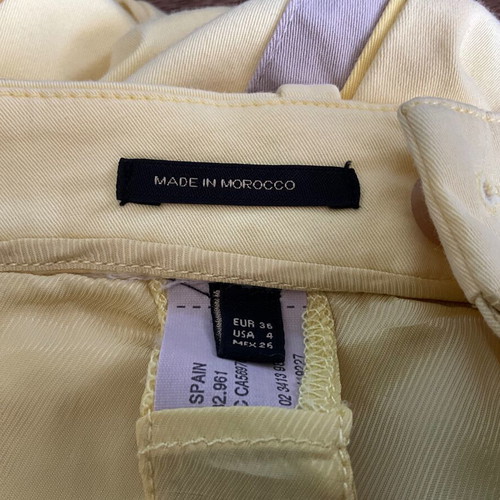 Massimo Dutti pants like new, beige and yellow, size S-M