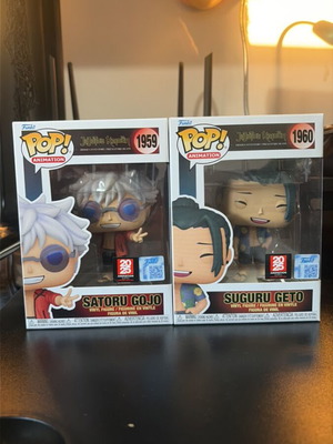 Gojo & Geto Funko Pop σετ 2025 Animation Expo Limited Edition