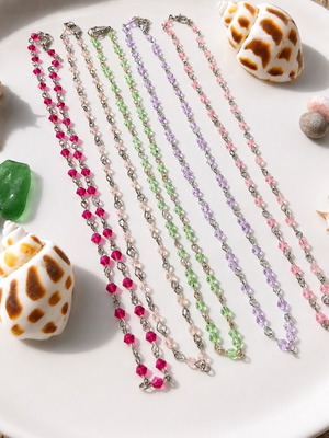 Handmade rosary necklaces new