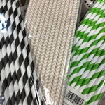 Eco-friendly straws pack of 75, new