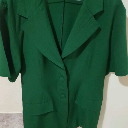 Summer jacket used, green, size S