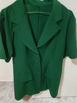 Summer jacket used, green, size S