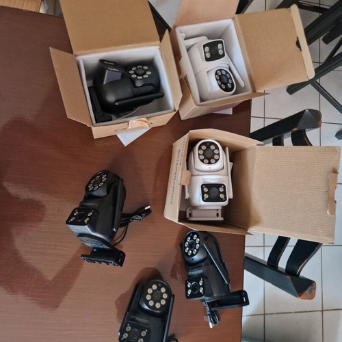 Recording camera with dual lens new