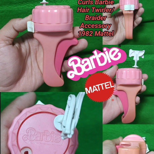 Vintage Twirly Curls Barbie Hair Twirler Braider Accessory 1982 Mattel