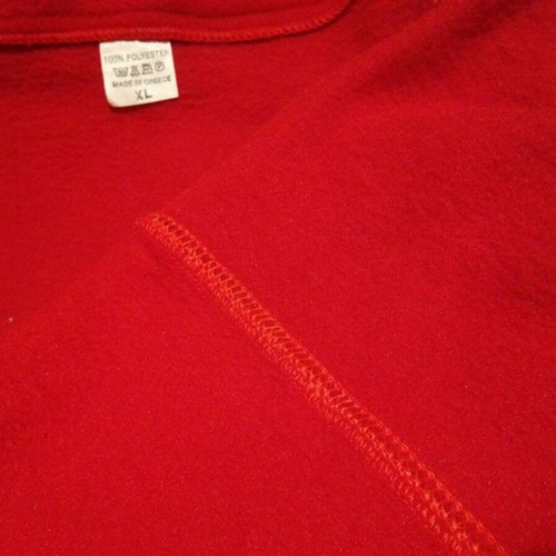 Nike fleece jacket unisex XL red new