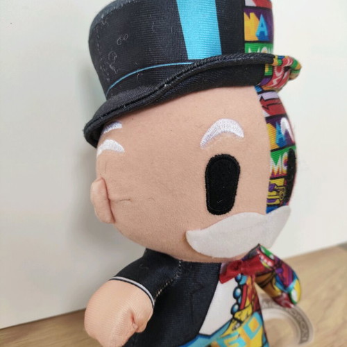 Mr. Monopoly doll used, collectible Hasbro 2022