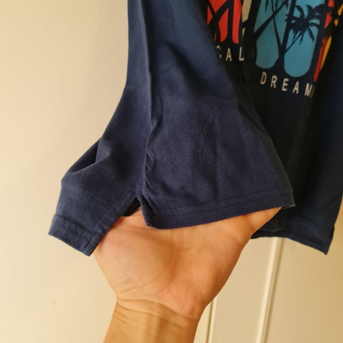 Men's t-shirt used, pack of 3, size M, black and blue
