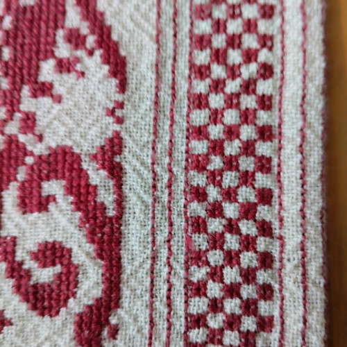 Table runner in koukoulari new, solid color 60x39 cm