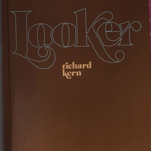 Looker photo book by Richard Kern, 28x22 cm