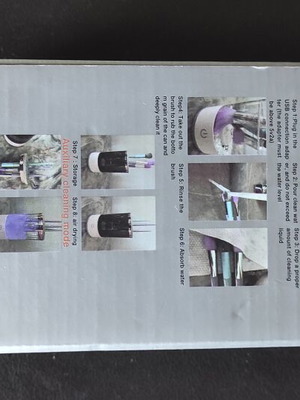 Makeup brush cleaner device new