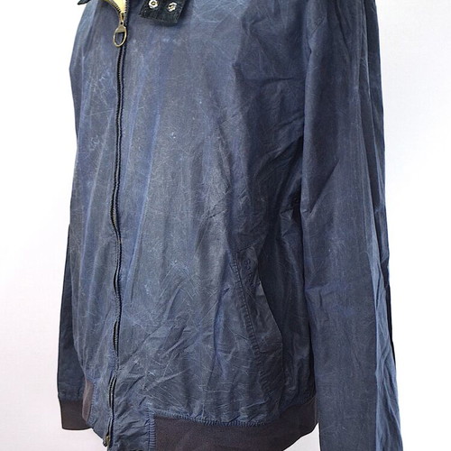 Barbour Lightweight Royston Wax Jacket XXL, blue