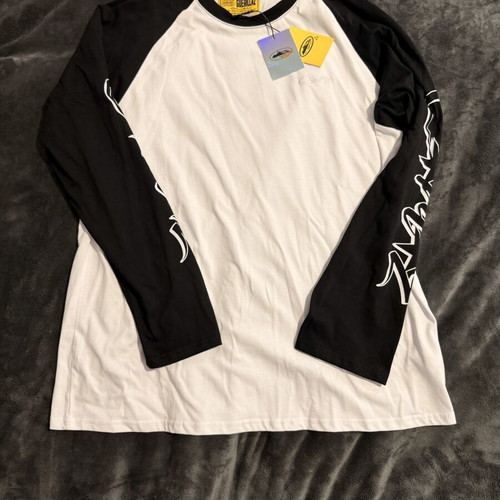 Corteiz Long Sleeve shirt new, size XL, black and white