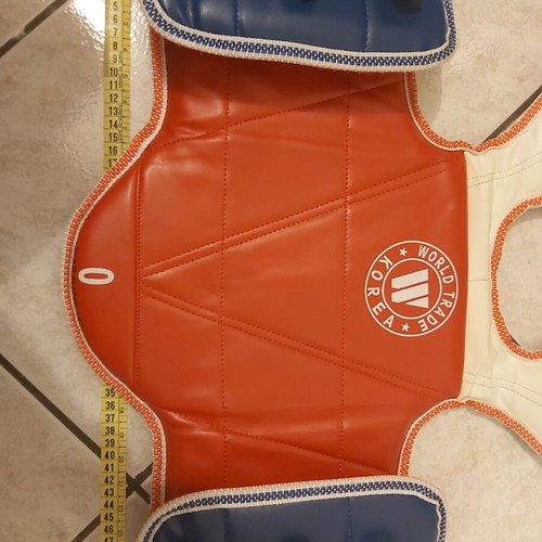 Tae kwo ndo protective chest guard like new, World Trade Korea, for kids up to 9 years
