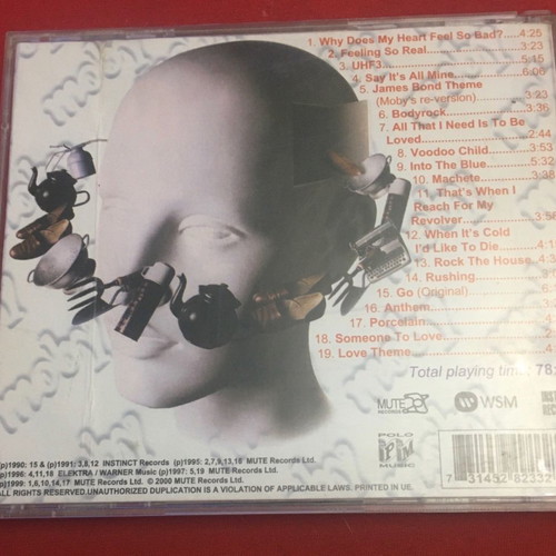 Moby Molization His Greatest Hits CD used, electronic