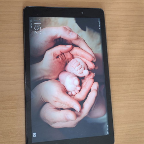 Tablet used with new battery