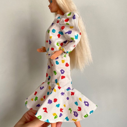 Vintage Mattel Barbie doll 1990s Bright & Breezy Fashions set 1987