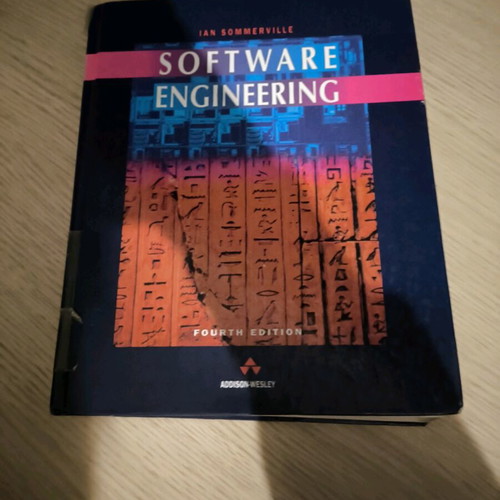 Software Engineering Ian Sommerville used, hardcover edition