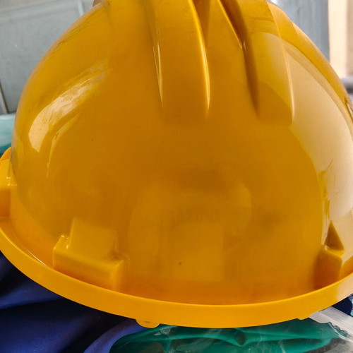 Professional Work Gloves new, blue PVC and green nitrile chemical