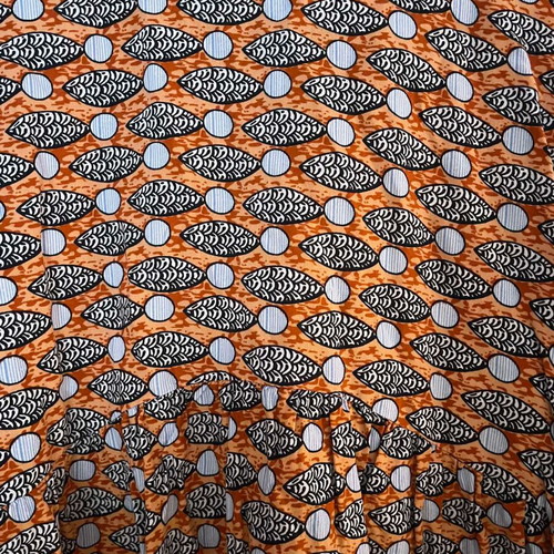 Compania Fantastica blouse used, printed, size Small