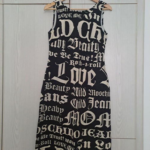 Moschino Dress Black White like new, Size M
