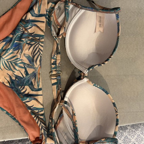Pretty Me tropical bikini set size Large like new