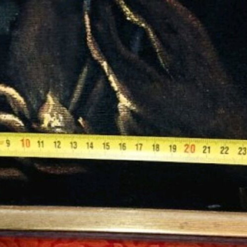 Painting on canvas like new, signed, 30x40 cm