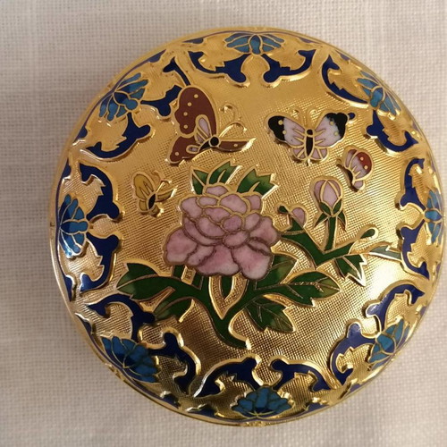 Cloisonné used