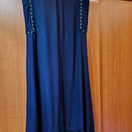 Maxi kimono Regalinas like new, blue with turquoise details, One Size