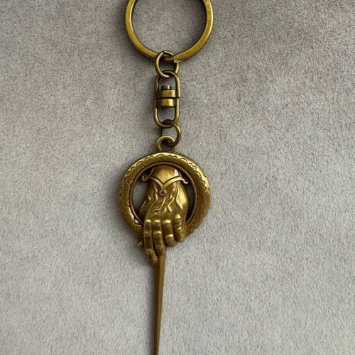Game of Thrones The Hand of King keychain Abysse gold like new