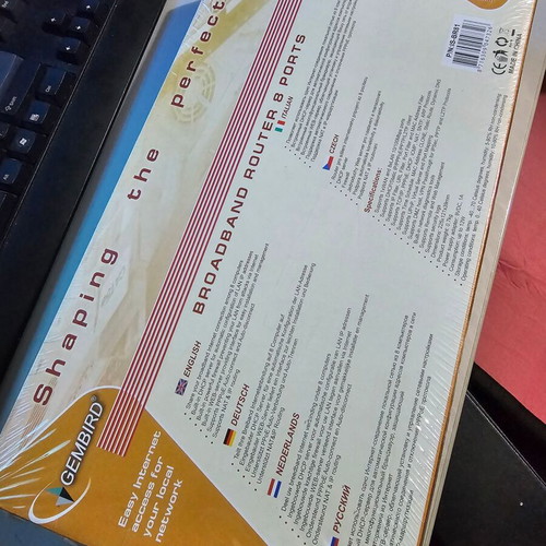 GEMBIRD IS-BR81 BROADBAND 1XWAN ΚΑΙ 8XLAN 10/100MBPS ΘΥΡΕΣ ΡΟΥΤΕΡ