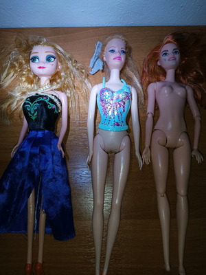 Кукли Barbie употребявани с аксесоари, комплект