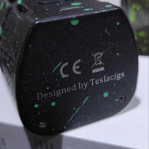 Tesla Mod WYE 200W like new, black with green spot
