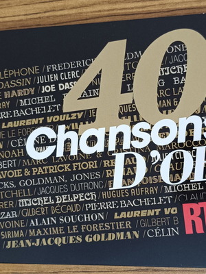 40 Chansons d'Or double CD collection, RTL edition