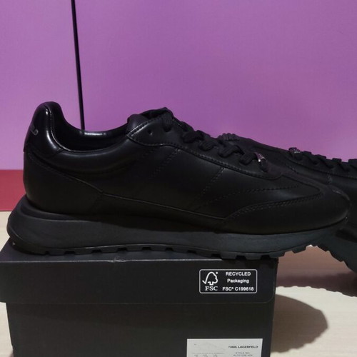 Karl Lagerfeld Kairo sneakers size 43 new, black