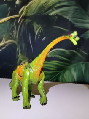 Dino-Hunt Brachiosaurus figure like new, 15 cm, Company Kids
