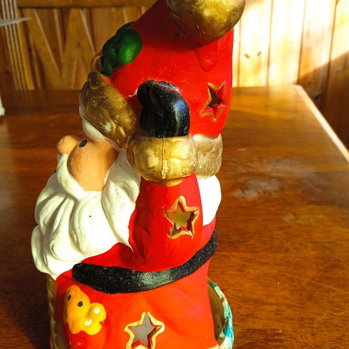Christmas candle holder like new for tealight