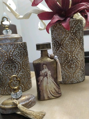 Vintage decorative bottle new