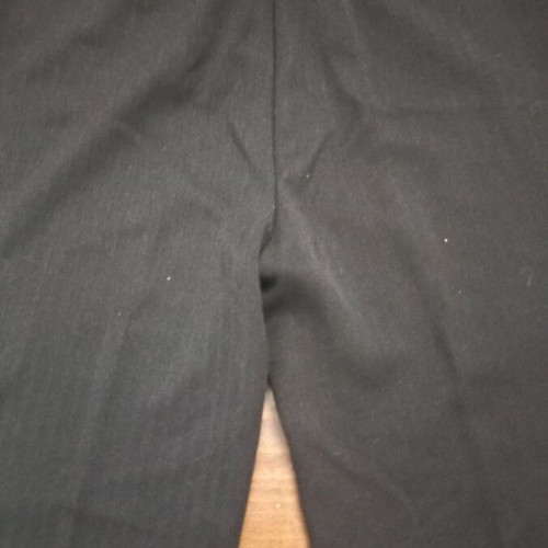 Women's pants used, 2 black striped, size S