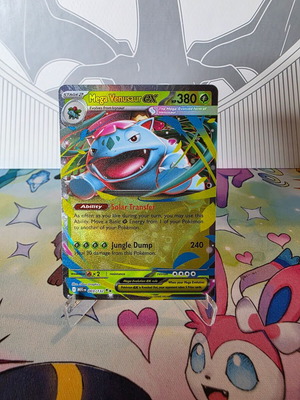 Mega Venusaur ex Mega Evolution Pokemon card new