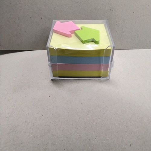 Acrylic holder for Post‐it notes new with 400 notes