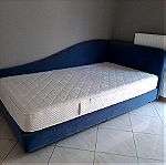  Κρεβάτι-Ανάκλιντρο Ημίδιπλο με στρώμα