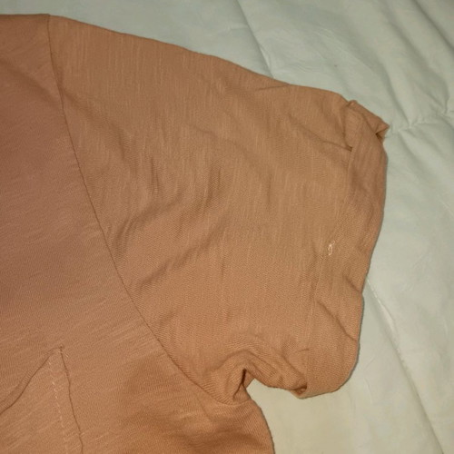 Men's short-sleeve t-shirt used, size M, orange
