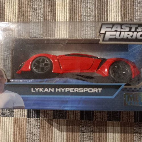 Lykan Hypersport 1:32 diecast car used, Fast and Furious Jada