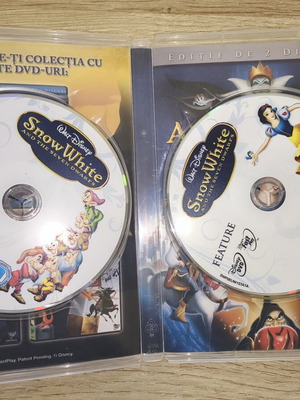 Snow White Disney DVD, dubbed