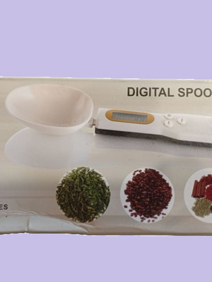 Digital spoon scale new, black