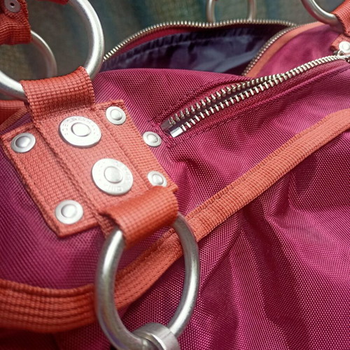 Bag Atelle handbag by George, Gina and Lucy, red and orange nylon