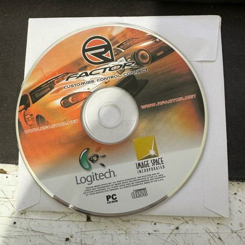 R Factor PC CD Logitech like new