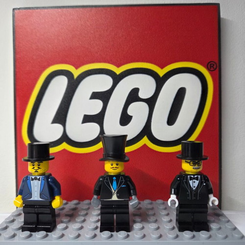 Lego Tuxedo 3 minifigures new