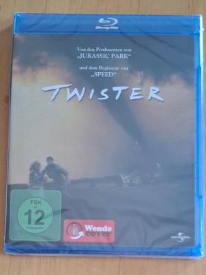 Twister Blu-ray new, region free with Greek subtitles