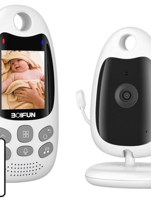 BOIFUN βίντεο μπεμπεφόνος με έγχρωμη οθόνη και κάμερα